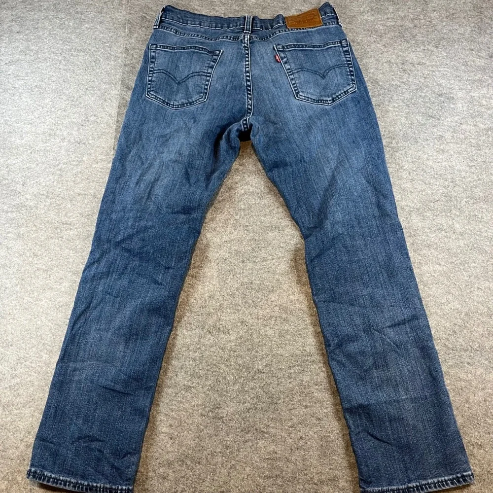Levi's Mens 511 Slim Fit Blue Medium Wash Denim Jeans W34 L30‎ Stretch WaterLess